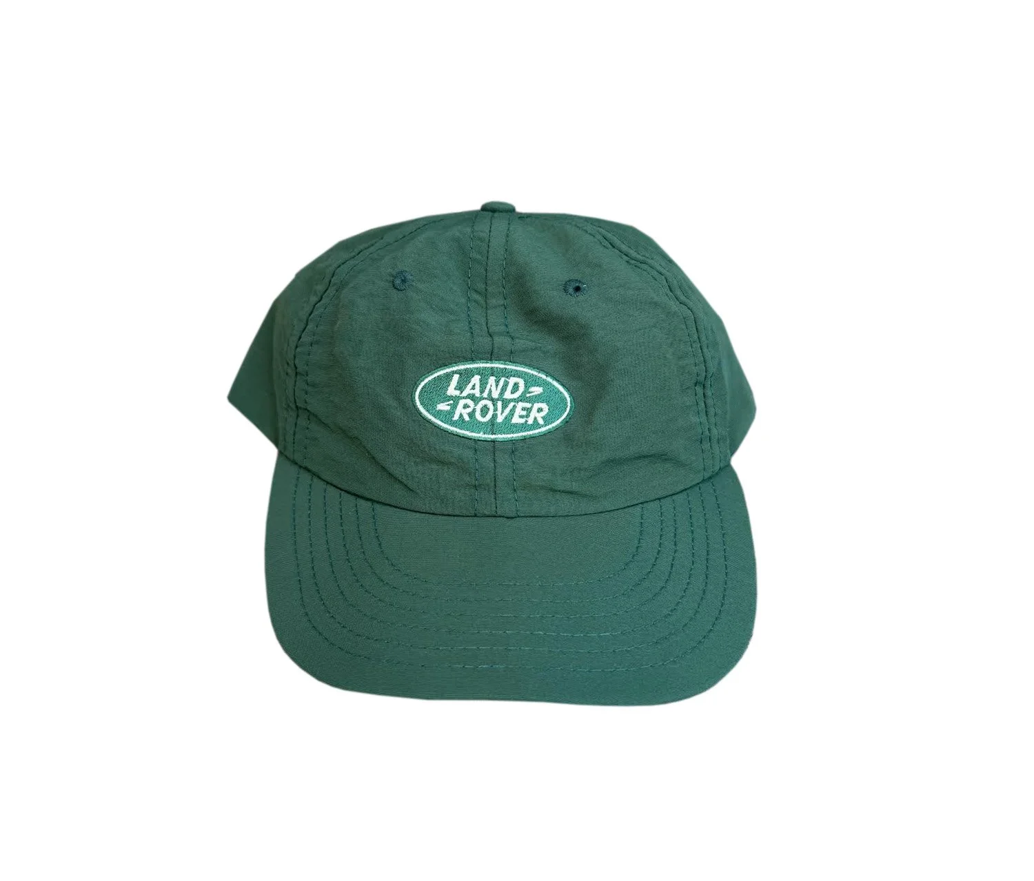 Vintage Land Rover Best 4x4xFar Green Nylon Hat — RootsBK